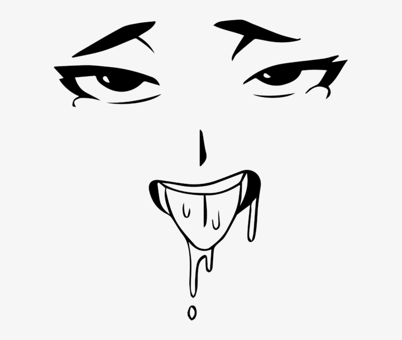 Click And Drag To Re-position The Image, If Desired - Ahegao Face, transparent png