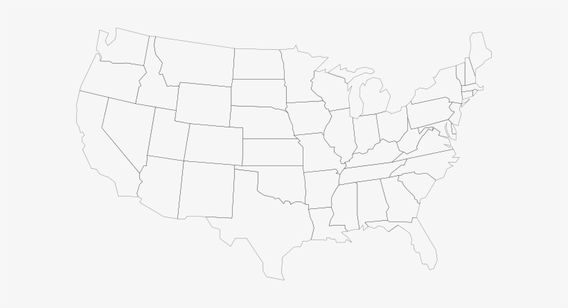 Picture Stock United Outline Map Clip Art At Clker - Going Away Party Invitations, transparent png