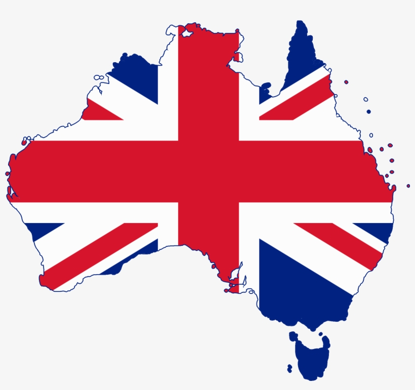 English Png - Australian And English Flag, transparent png