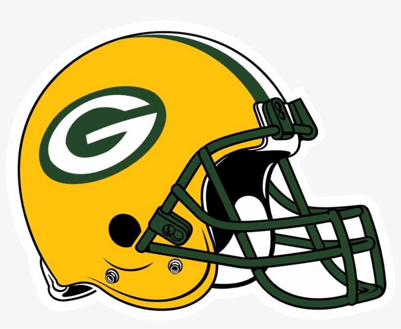 Green Bay Packers Helmet Logo - Green Bay Packers Helm, transparent png