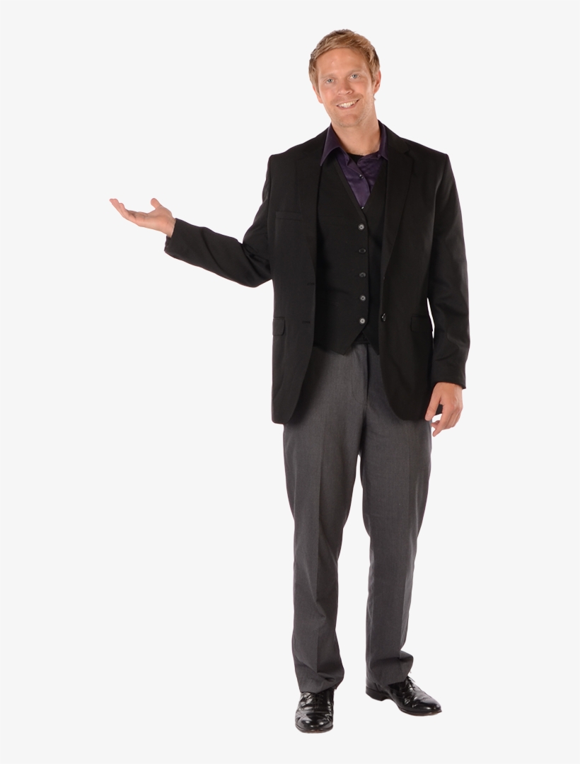 Image Description - Man Giving Presentation Png, transparent png