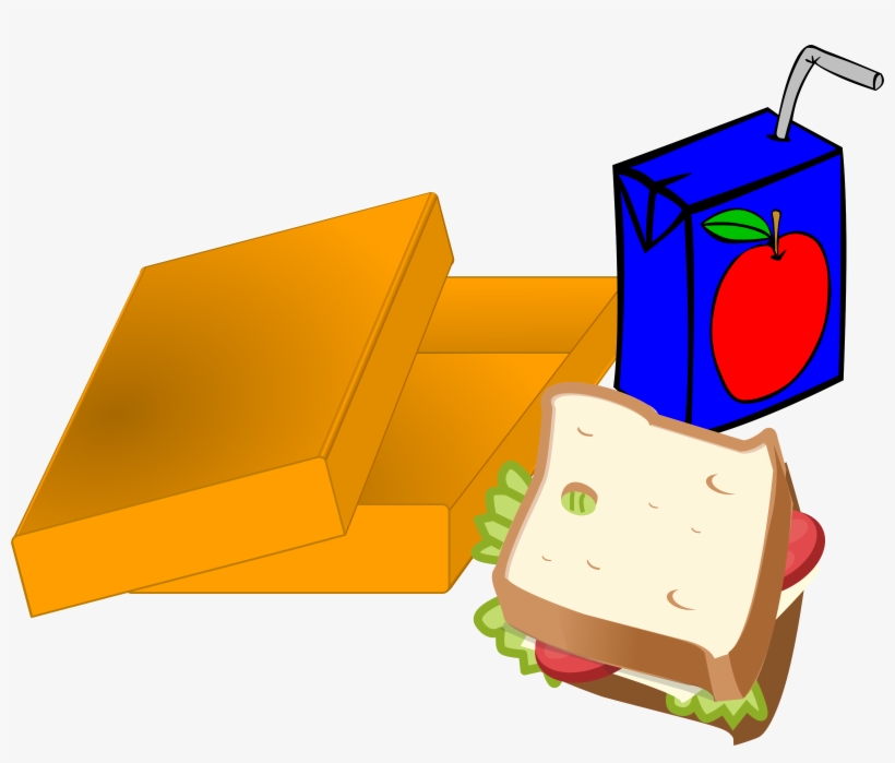 Free Icons Png - Sandwich And Juice Clipart, transparent png