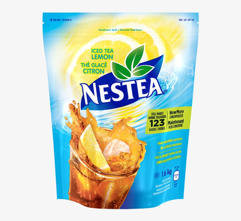 Alt Text Placeholder - Nestea Lemon Iced Tea, transparent png