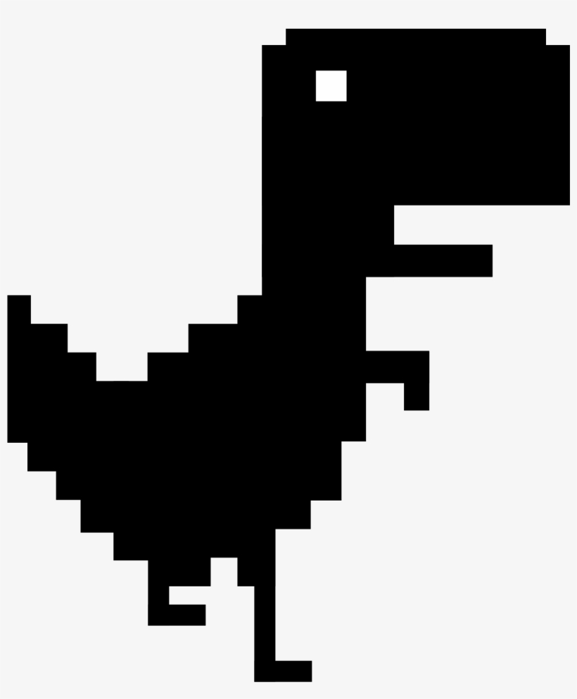 This Free Icons Png Design Of Tyrannosaurus Rex Pixel, transparent png