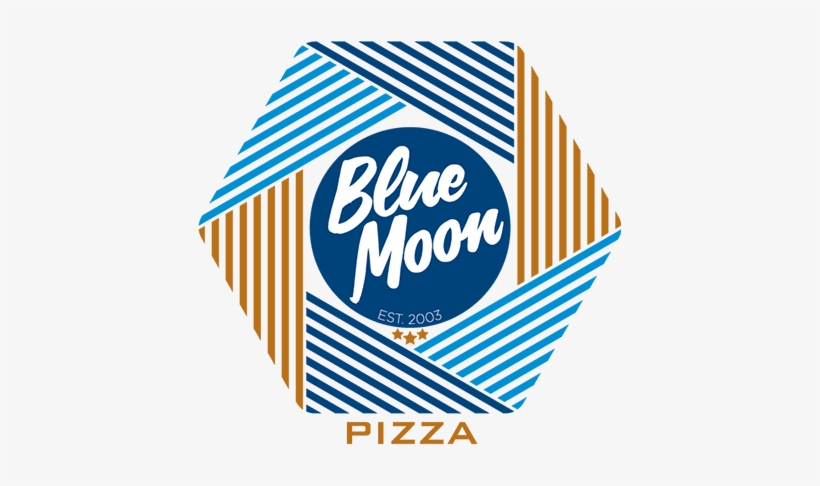 Welcome To Blue Moon Pizza - Blue Moon Restaurant Logo, transparent png