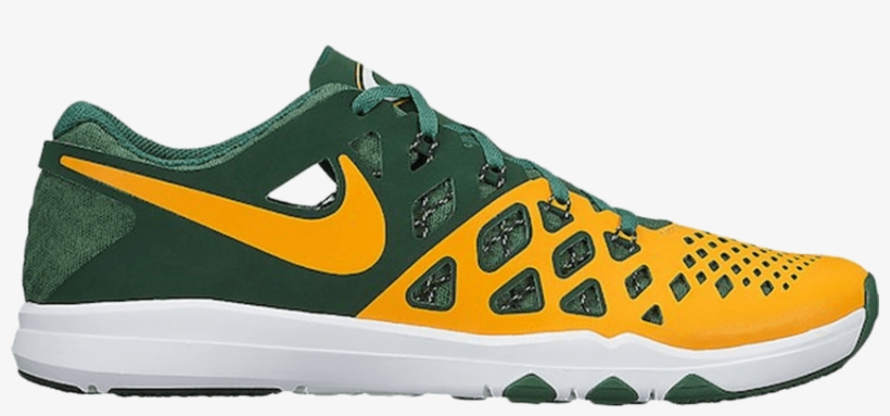 Train Speed 4 Amp Nfl 'green Bay Packers' - Packers Nike Train Speed 4 Shoes, transparent png