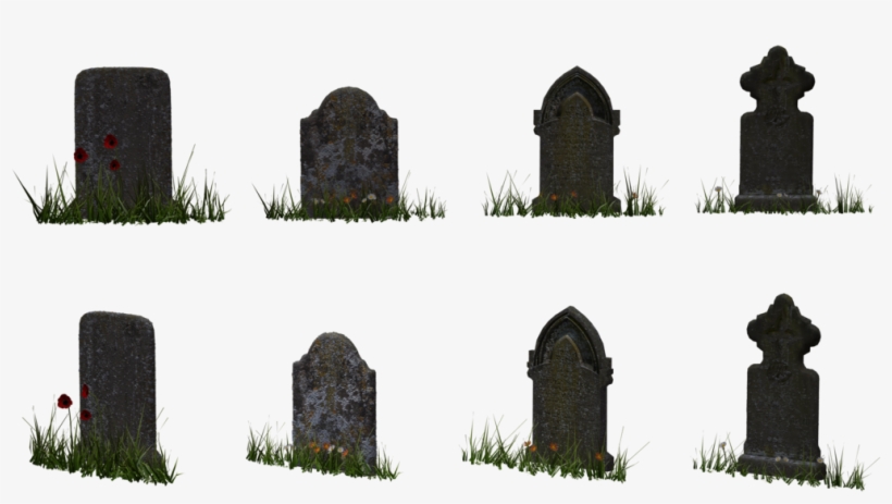 Transparent Gravestones, transparent png