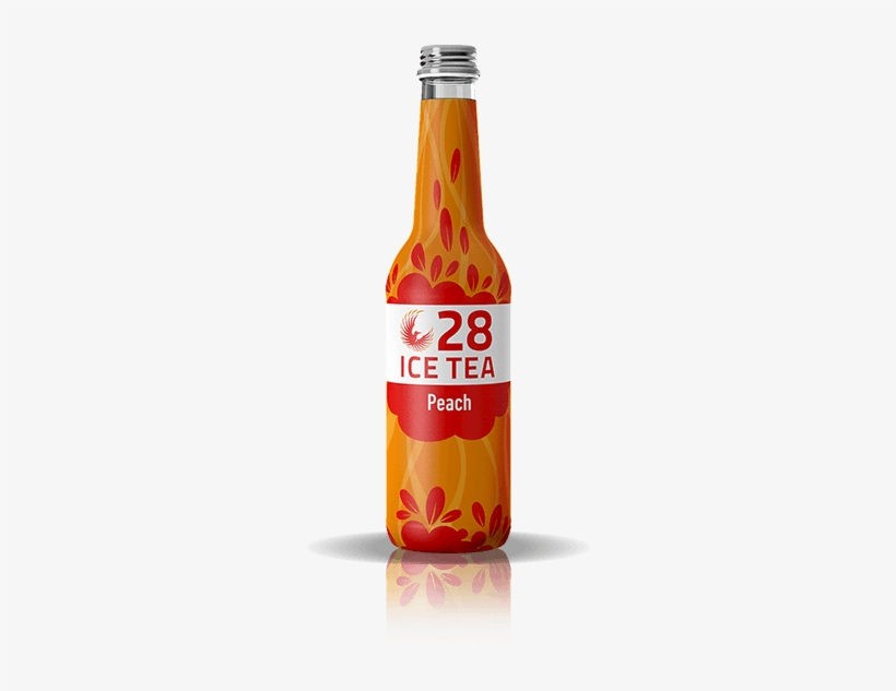 28i Packshot Peach - 28 Iced Tea, transparent png