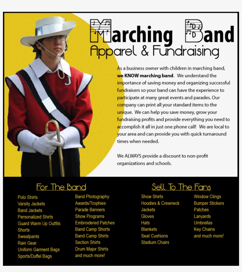 Jackson Jaguar Band Fundraising And Apparel - On The Spot Graphics, transparent png