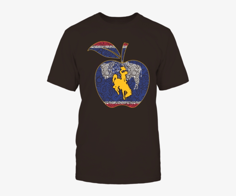 Fan Dashboard Wyoming Cowboys - Like My Coffee Intents - Gildan Unisex T-shirt Brown, transparent png