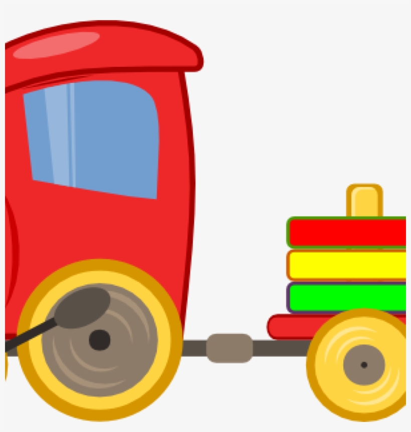 Toy Car Clipart 4th Of July Clipart Hatenylo - Train Clip Art Toy, transparent png