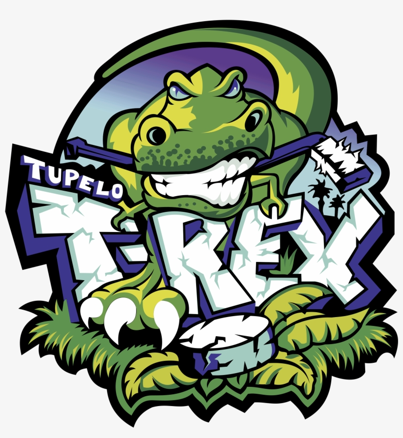Tupelo T Rex Logo Png Transparent - Tupelo T Rex, transparent png
