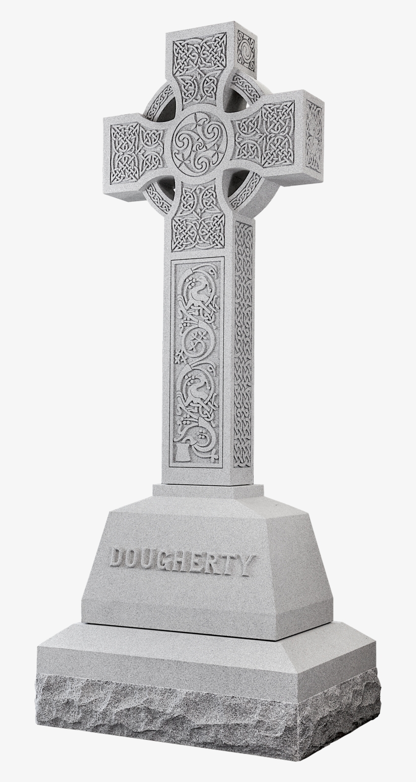 Celtic Cross Memorials For Cemeteries Eternal Reflections - Headstone Png, transparent png