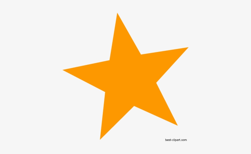 Orange Star Clipart Image - Png Dream League Soccer, transparent png