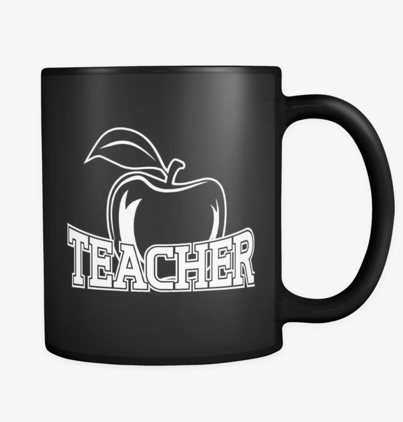 Teacher Apple - Luxury Mug - Coffee Is Strong With This One, transparent png