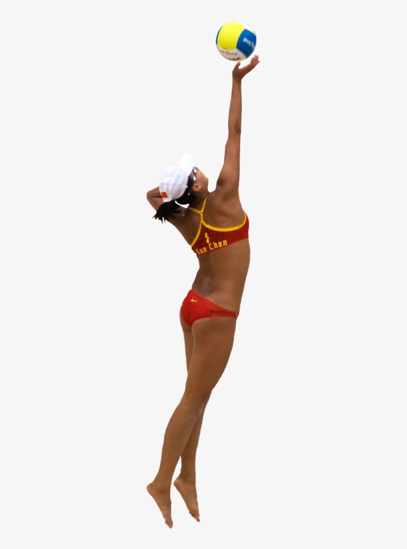 Beach Volleyball Player Png, transparent png