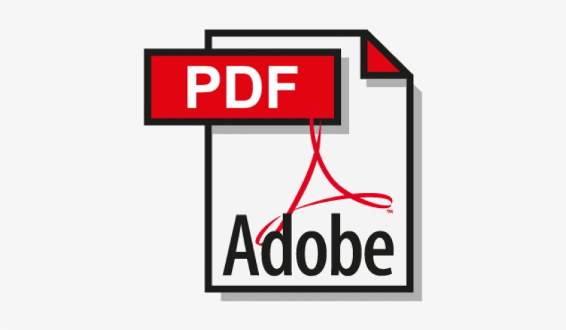 L71356 Adobe Pdf Reference Logo 87766 - Pdf Logo Vector, transparent png