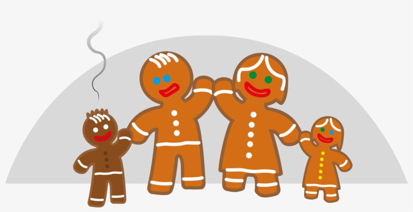 This Free Icons Png Design Of Family Life Of The Gingerbread, transparent png
