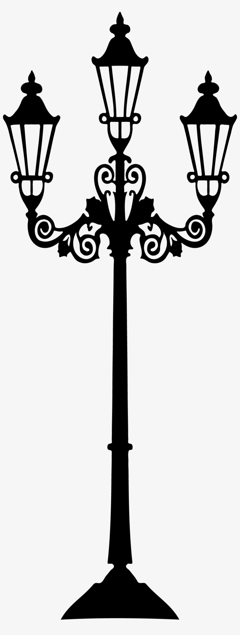 Lamp Post Clipart Old Style - Topo De Bolo Paris Para Imprimir, transparent png