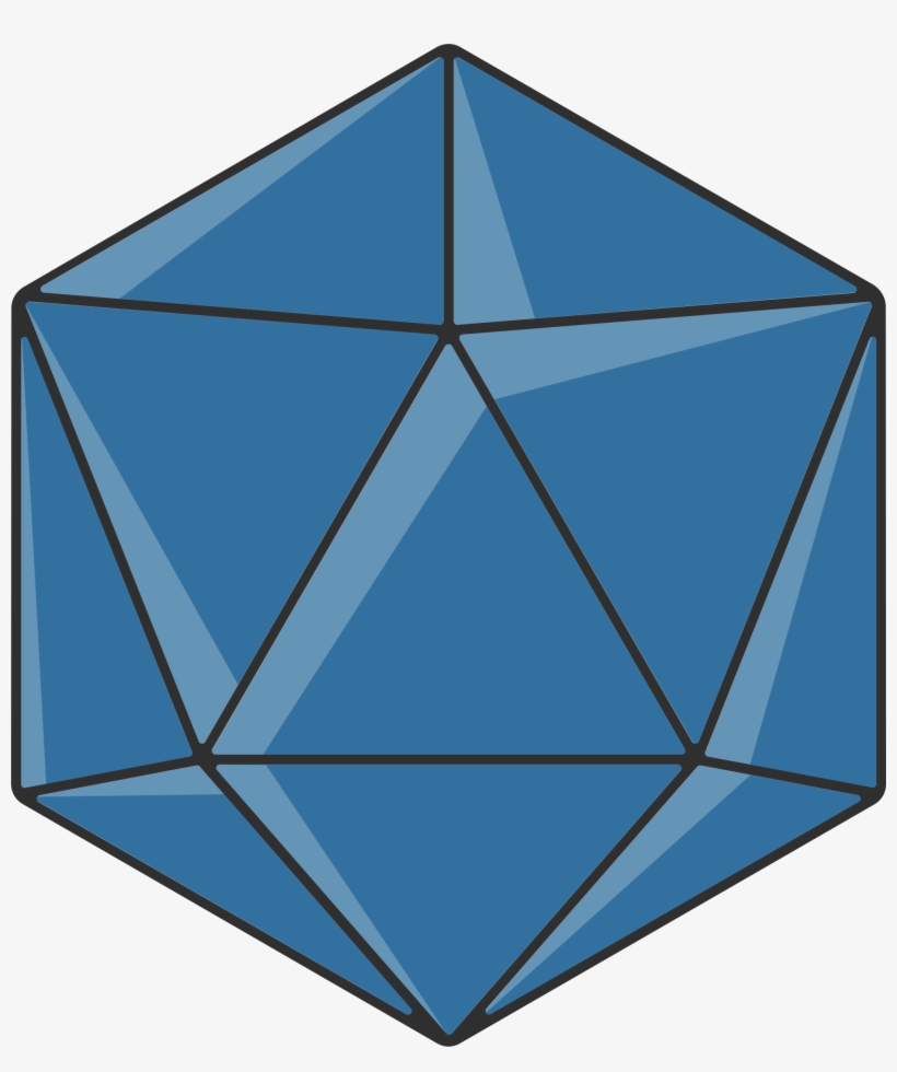 This Free Icons Png Design Of 20 Sided Dice, transparent png