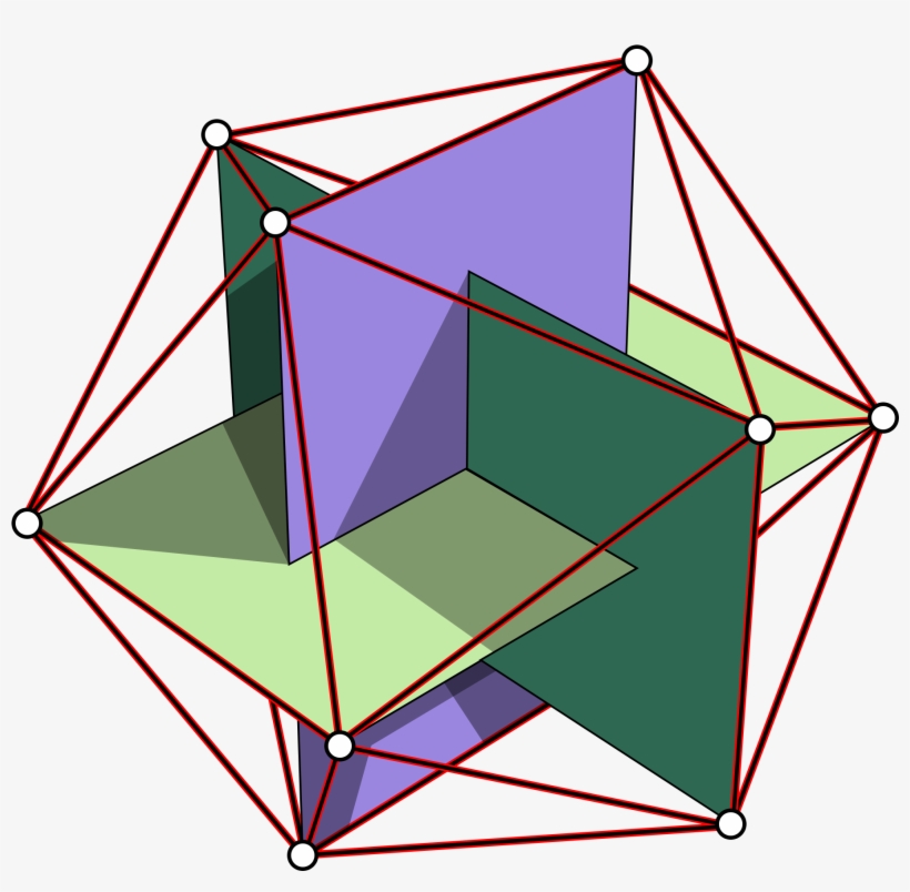 Icosahedron Golden Rectangle, transparent png
