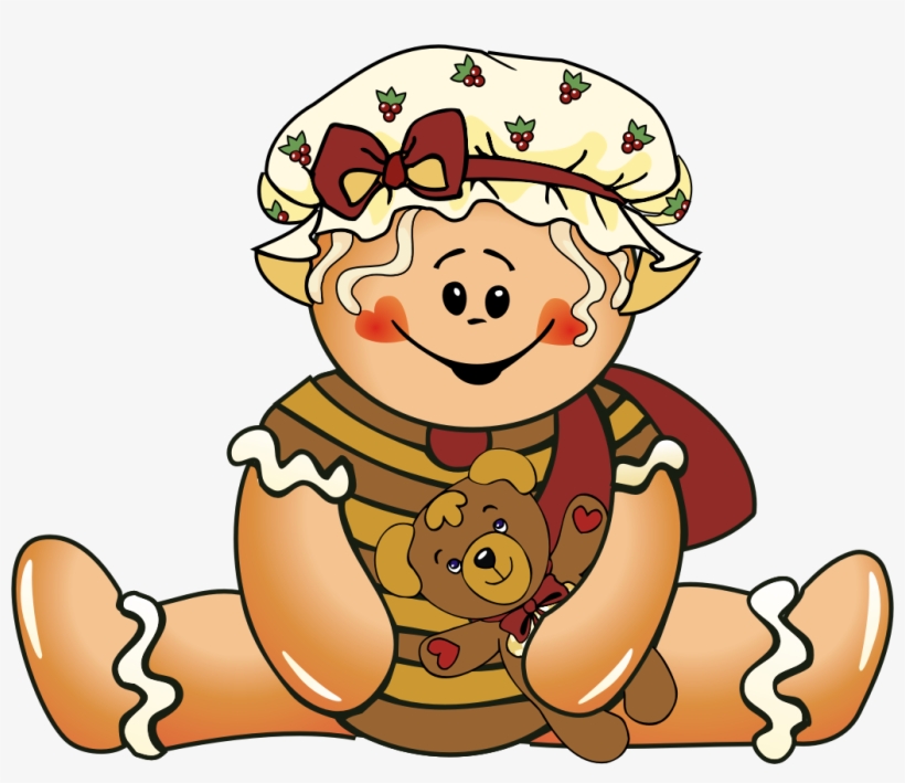 Png Library Stock Christmas At Getdrawings Com Free - Gingerbread Clipart, transparent png