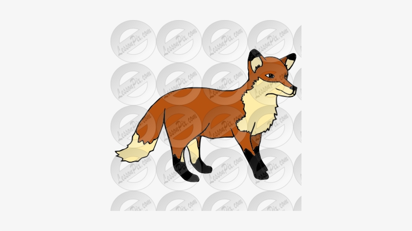 Fox Clipart Gingerbread Man - Gingerbread Man, transparent png