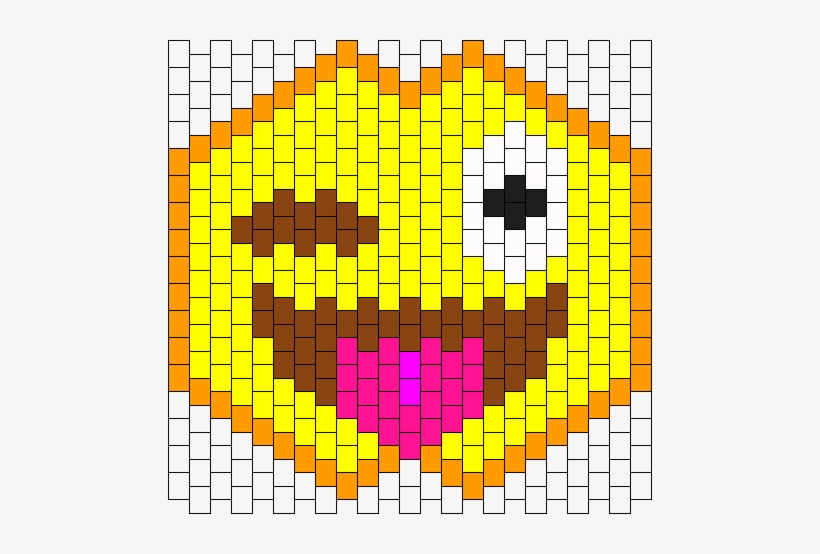 One Eye Emoji Kandi Mask - Kandi Emoji Mask, transparent png