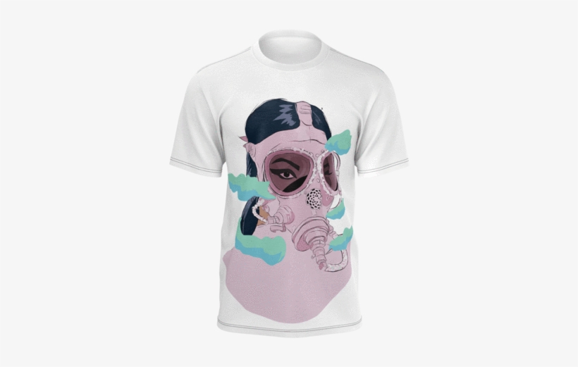 Crystal Gas Mask, Mens - Pug, transparent png