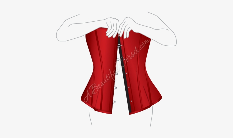 Fasten Your Corset From The Top Of The Busk By Starting - Cape, transparent png