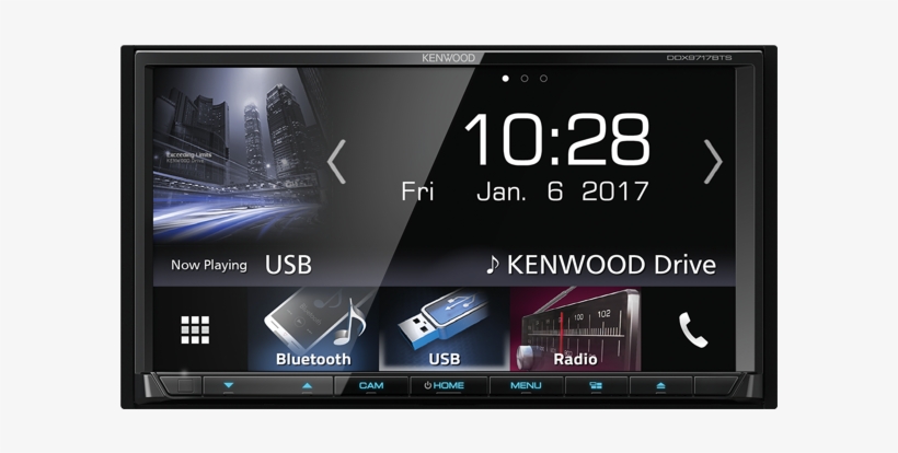 Ddx9717bts - Kenwood Dmx 7017dabs, transparent png