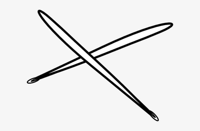 Png Royalty Free Stock Stick White Clip Art At Clker - Drum Stick Black And White, transparent png