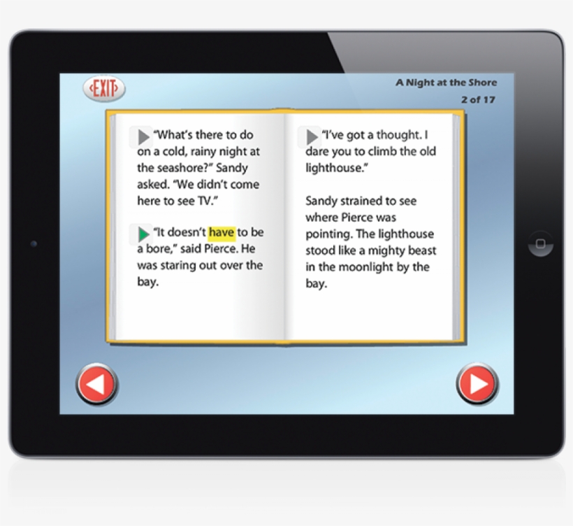 Sound Out Chapter Books App - Tablet Computer, transparent png