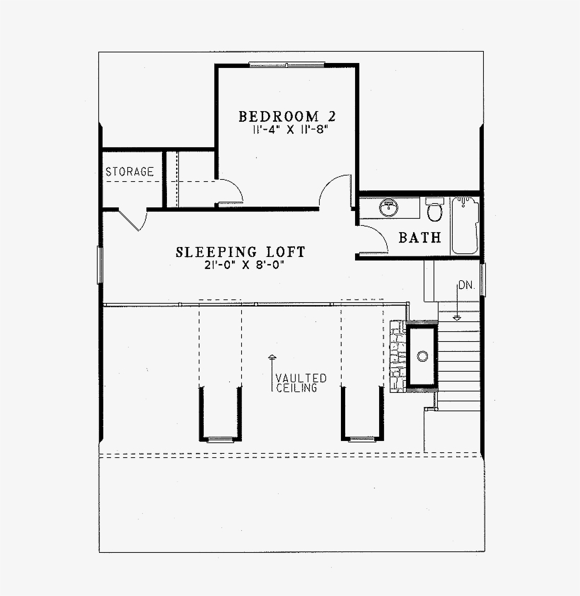 Style House Plan Beds - House Plan, transparent png