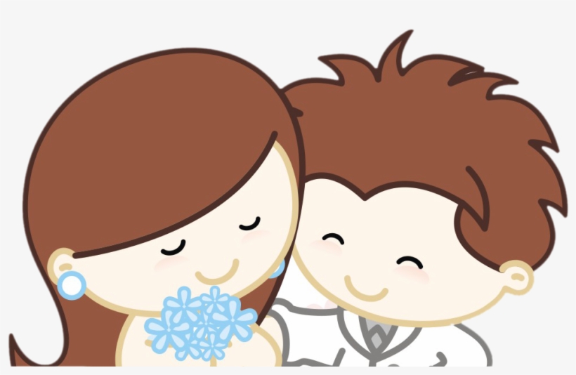 Album - Noivinhos Cartoon, transparent png