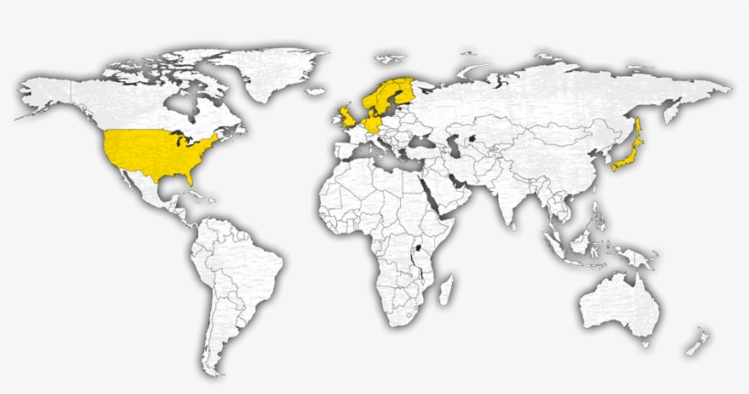 Find Your Enjoyadealer - World Map, transparent png