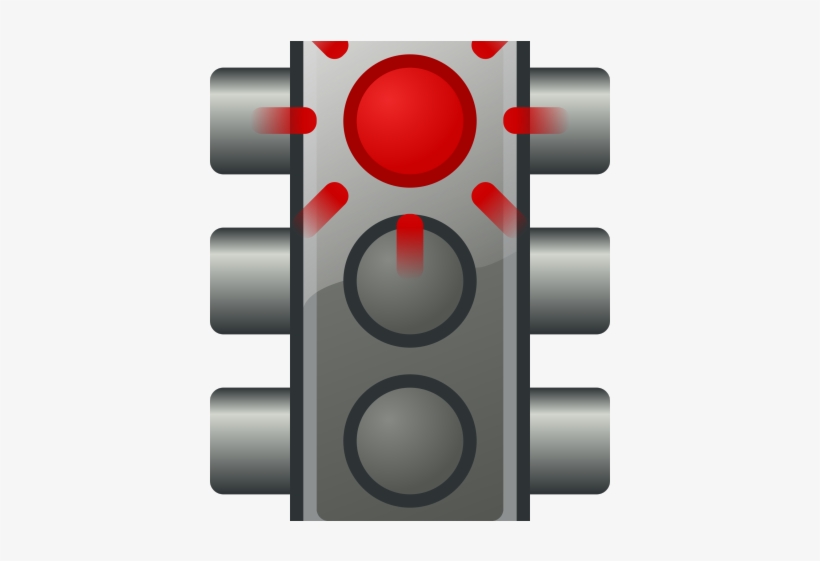 Street Light Clipart Pool - Traffic Light Red, transparent png