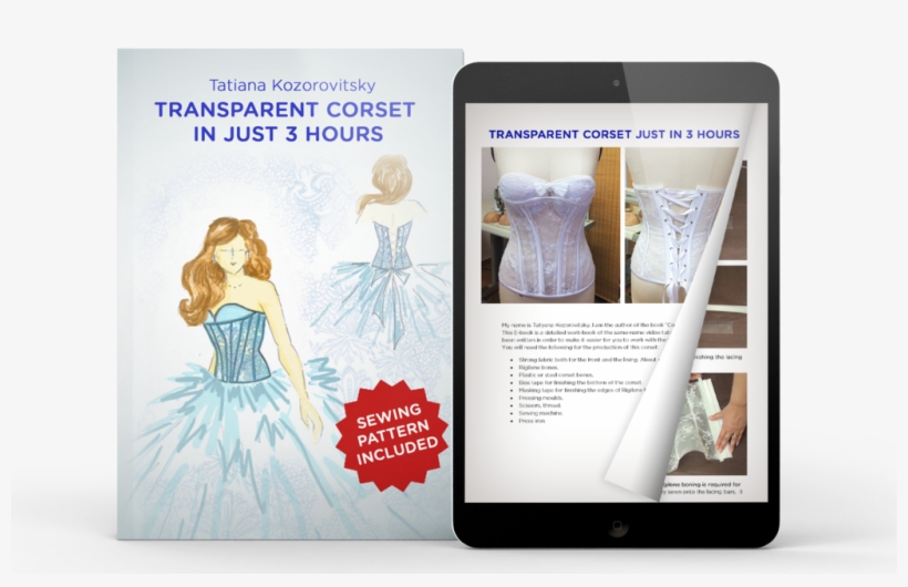 Download The Ebook The Corset Sewing Pattern For Free - Pattern, transparent png