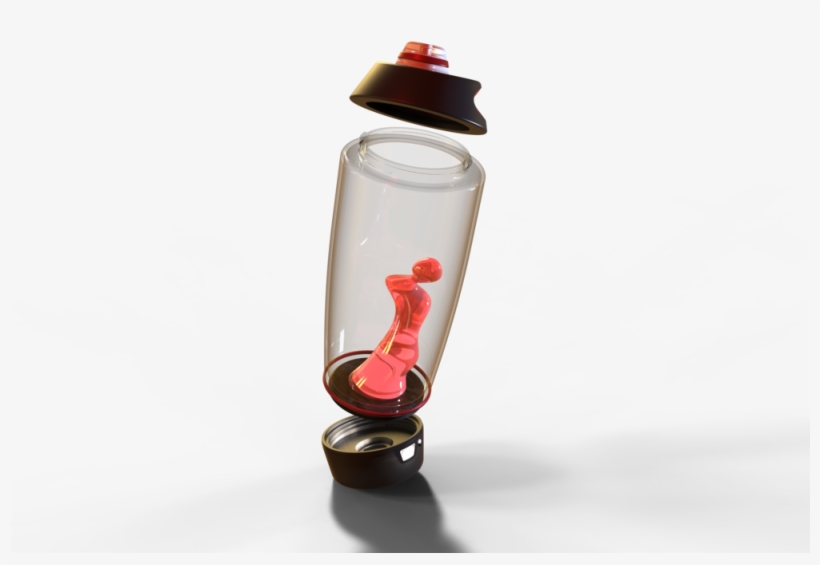 Open Render Of Waterbottle Light - Light, transparent png