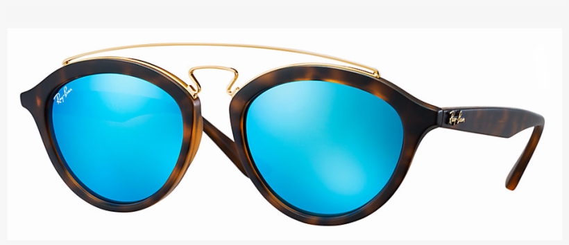 Gafas Ray Ban Aviator Espejo Azul - Ray Ban Nouvelle Collection, transparent png