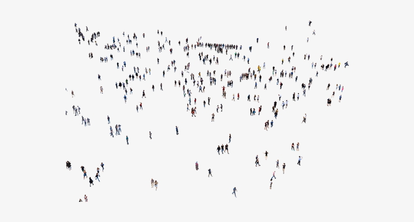 Group Of People Aerial Png, transparent png