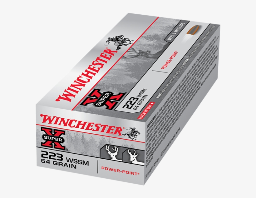 Super X, 223 Wssm, 64 Grains - Winchester Super X 300 Wsm, transparent png