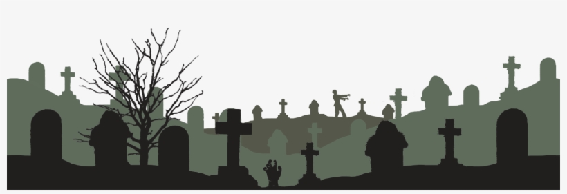 170224 Zombiebobs Footer V3 - Cemetery, transparent png