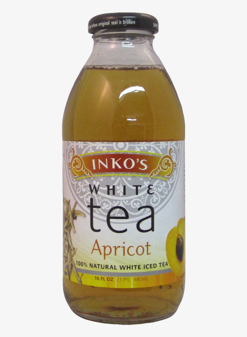 Inko's Apricot White Tea - Inko's Tea - Organic White Tea White Peach - 16 Fl., transparent png