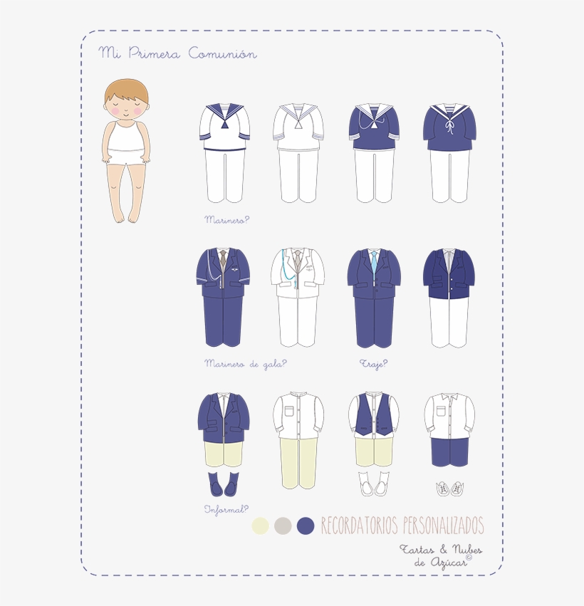 Recordatorios Primera Comunión Personalizado Para Niños - First Communion, transparent png