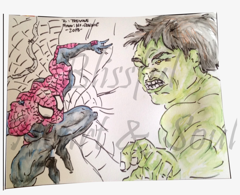 Hulk And Spiderman - Spider-man, transparent png