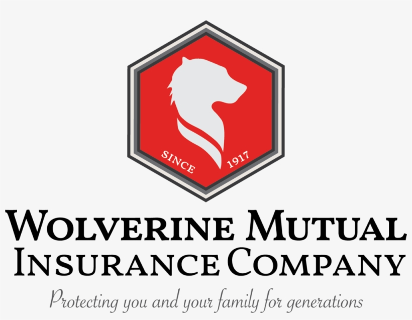 Wolverine Logo Red Vertical Final - Wolverine Mutual Logo, transparent png