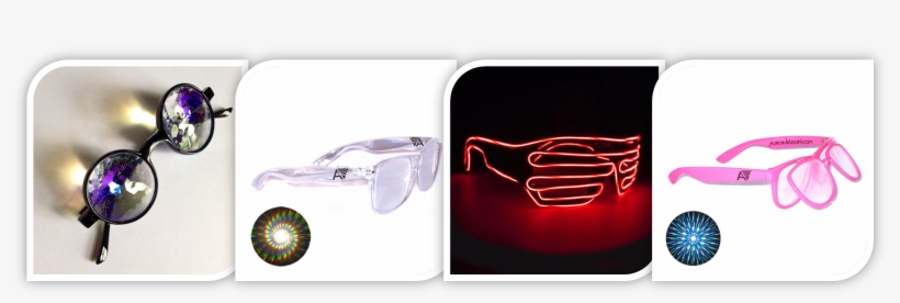 Introducing A Line Of Diffraction, Neon And Kaleidoscope - Electro Luminescent Shutter Shades Pink By Blinkee, transparent png