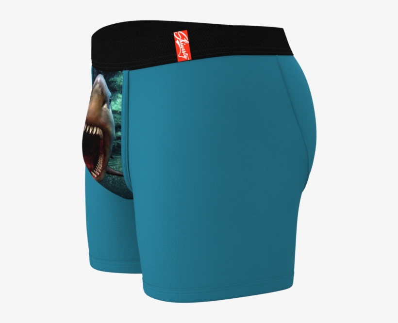 Jaws On Your Junk Ball Hammock Shark Boxers - The Giant Panda Ball Hammock Boxer Briefs | Size L, transparent png