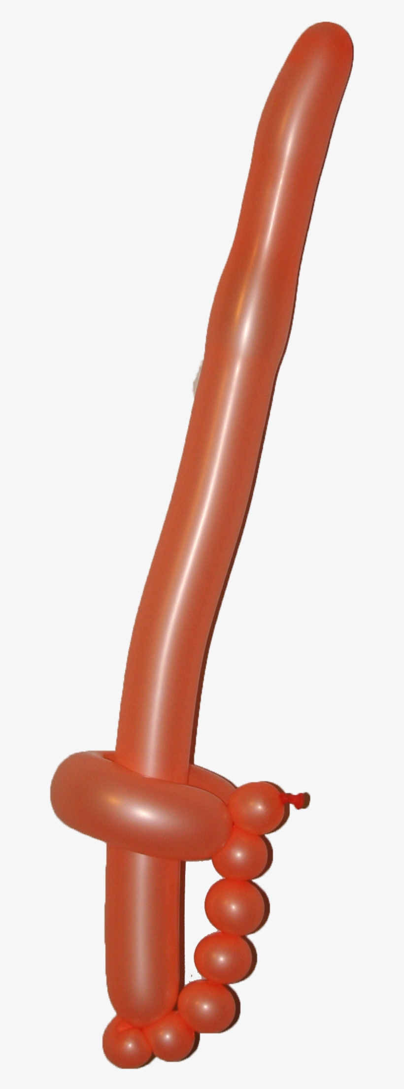 A Fancy Balloon Pirate Sword-by Buddytheclown - Balloon, transparent png